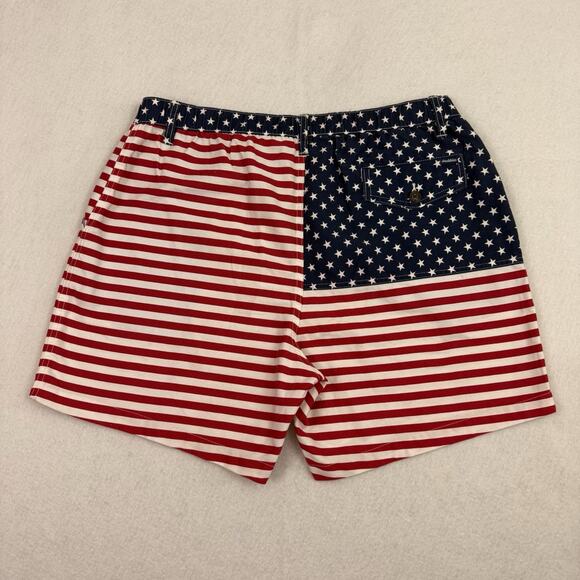 Chubbies Swim Trunks Mens XL 5.5" The Mericas Shorts Stars Stripes American Flag - Picture 5 of 12